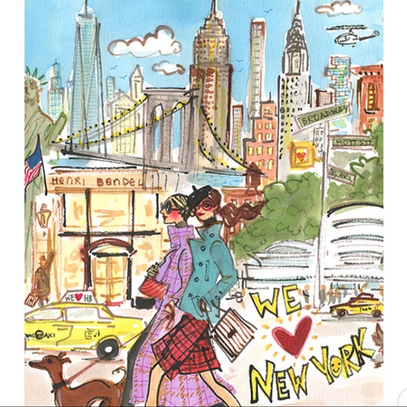 HENRI BENDEL Luxe Chic Moon Wire Cuff Bracelet - Picture 8 of 8